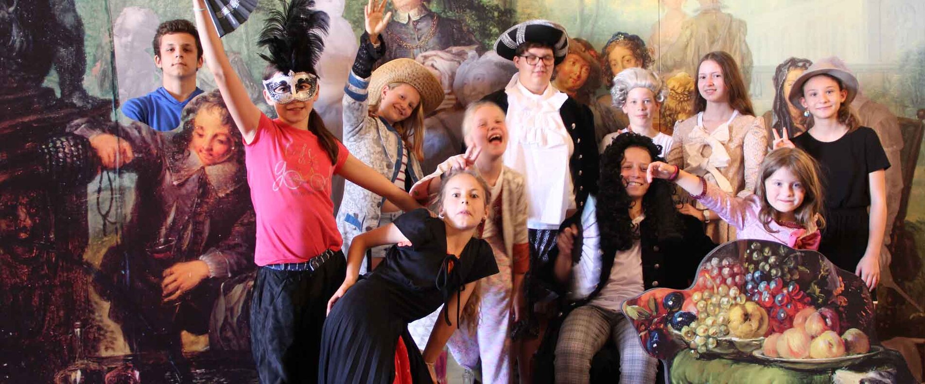 verkleidete Kinder am Barockfest | © DomQuartier Salzburg