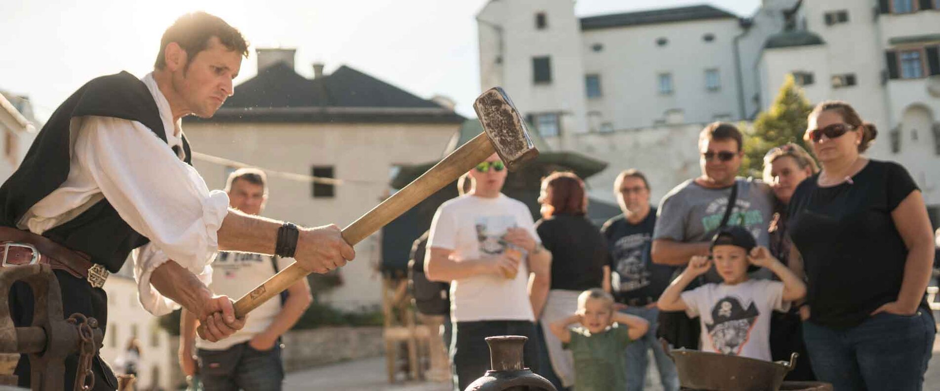 Mittelalterfest auf der Festung Hohensalzburg | © Salzburger Burgen und Schlösser 