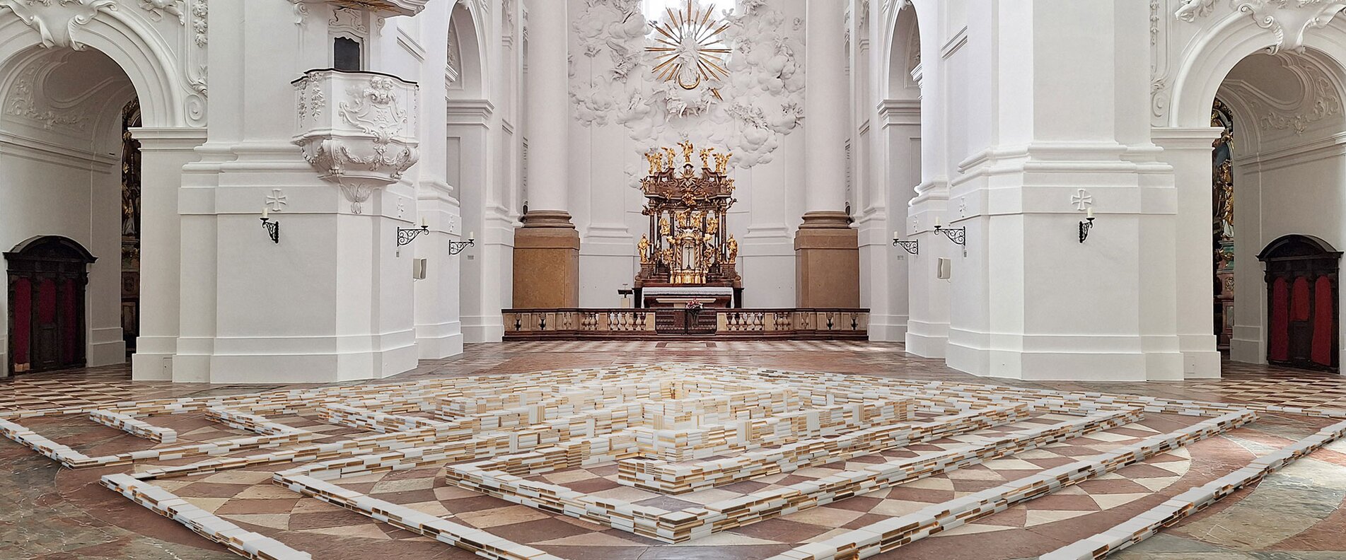 Labyrinth Kollegienkirche | © Lukas Körner