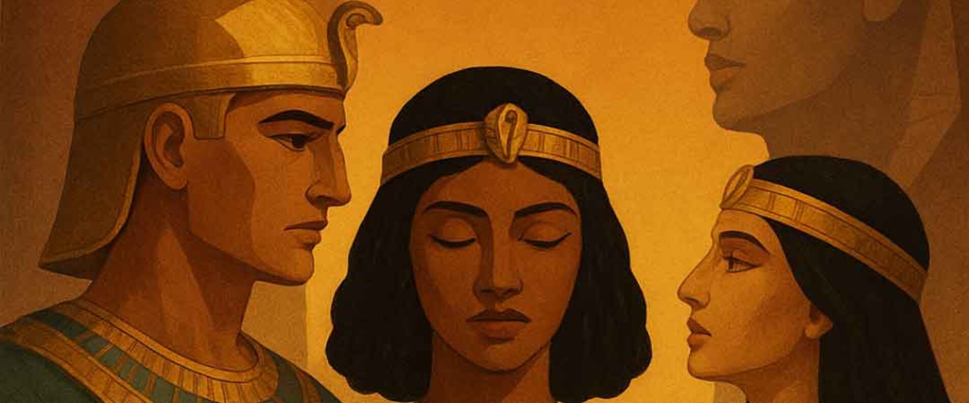  gezeichnete Figuren aus der Oper Aida | © Oper im Berg