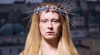 Cassandra Rühmling als Die heilige Johanna der Schlachthöfe | © Cassandra Rühmling