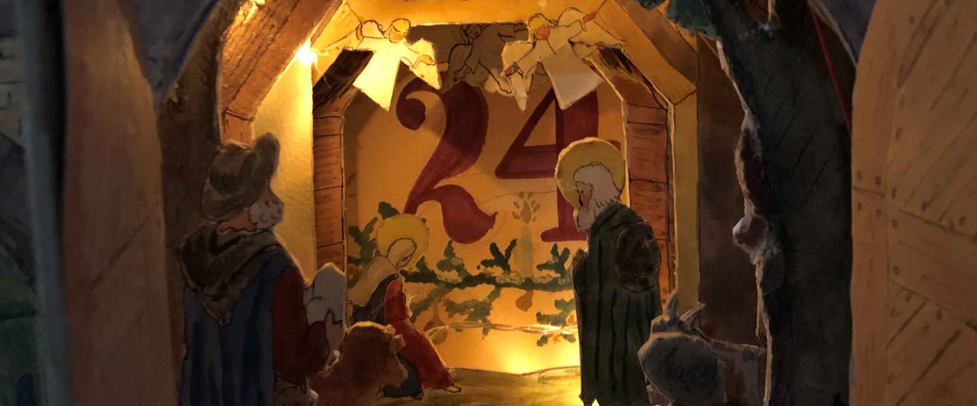 Türchen 24 beim Adventhaus | © EDS