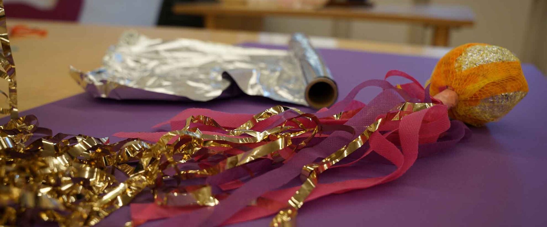 gebastelter Wurfkomet | © Salzburg Museum/Eram Khan