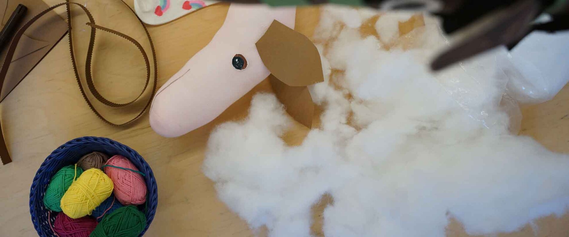 selbstgebasteltes Steckenpferd | © Salzburg Museum/Eram Khan