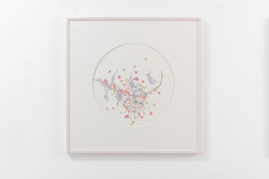 Malerei mit Blüten | © Andrea Oberkofler