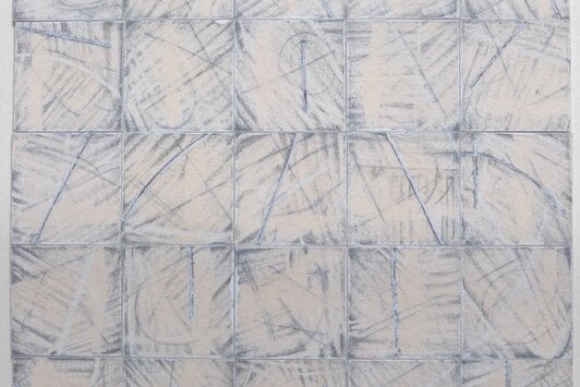 Blaues Gemälde  | © Rebecca Salter
