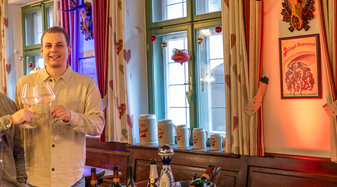 Foto von den Gastgebern Philipp Pils und David Gattringer | © Andreas Kolarik