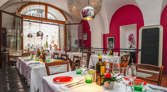 Innenaufnahme des Restaurants die Geheime Specerey | © Markus Tschepp