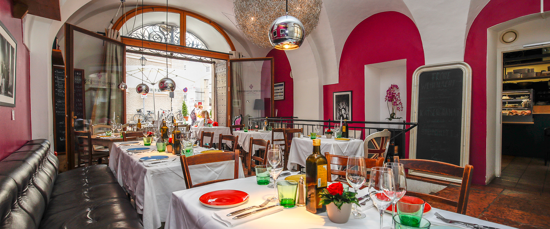 Innenaufnahme des Restaurants die Geheime Specerey | © Markus Tschepp