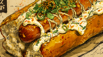 Eine gezeichnete Bosna. | © Shutterstock