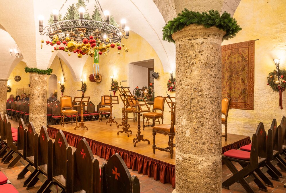Der Burgsaal der Festung | © SalzburgHighlights.com