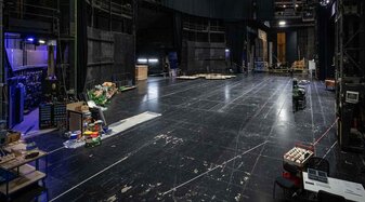 Blick hinter die Bühne im Festspielhaus | © Stefan Zauner