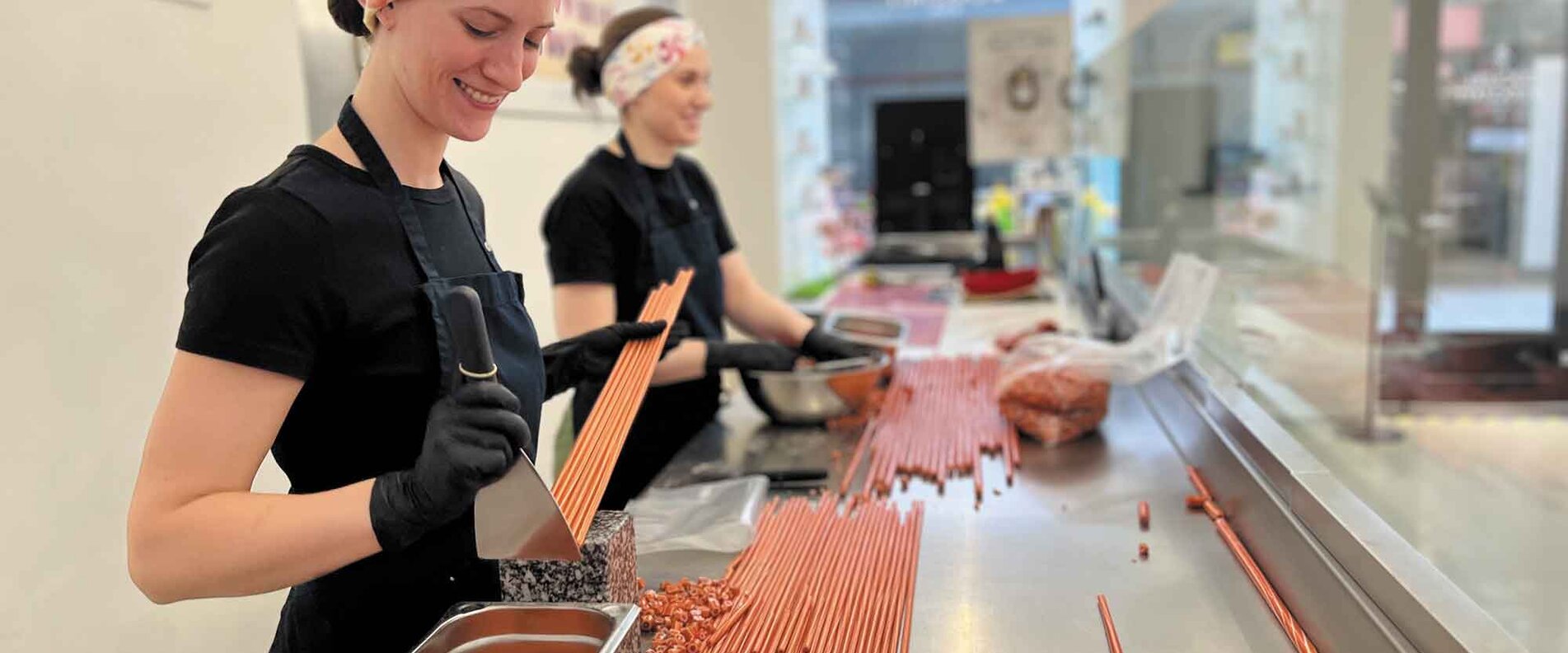 Herstellung von Zuckerl in der Zuckerlwerkstatt | © Zuckerlwerkstatt