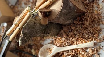 Drechseln und gedrechselte Werkstücke | © Gemini Salzburg