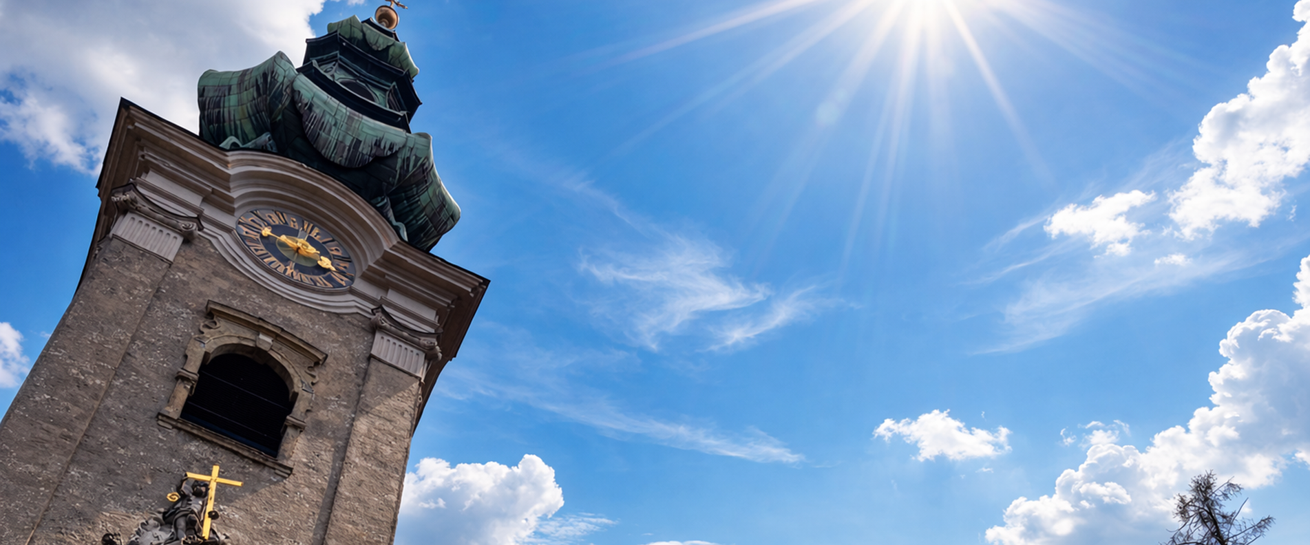 Kirchenturm der Stiftskirche St. Peter | © Altstadt Salzburg