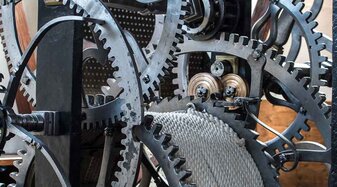 Spielwerk des Salzburger Glockenspiel | © Andrew Phelps