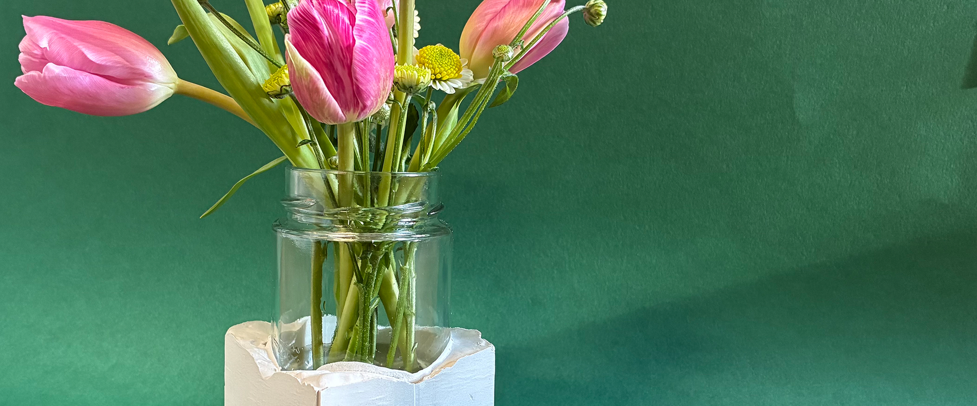 Gebastelte Blumenvase | © Salzburg Museum Katharina Ulbing