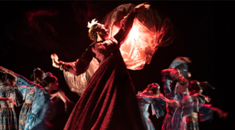 Foto aus der Aufführung "Lazgi. Tanz der Seele und der Liebe." | © Uzbekistan Art&Culture Development Foundation