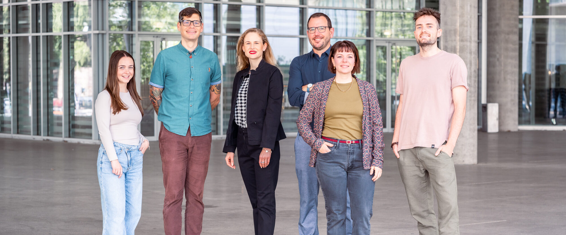 Foto der Teilnehmer:innen des Science Slam | © Paris Lodron Universität Salzburg