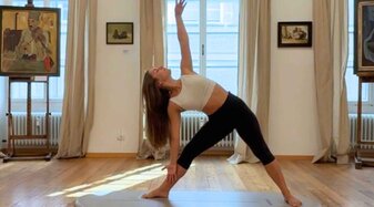 Yoga im Museum | © Museum Kunst der Verlorenen Generation