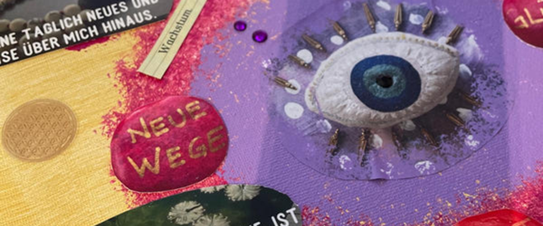 Fotos eines exemplarischen Vision Boards | © liebestrunken