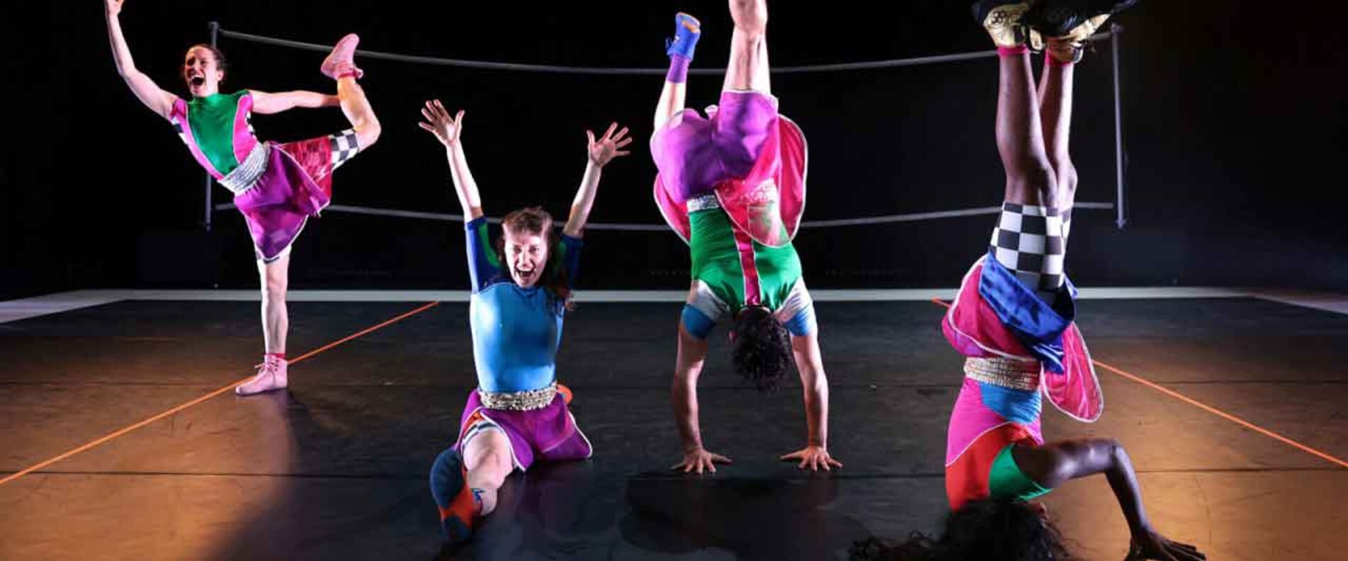 vier Tänzerinnen | © Anja Beutler