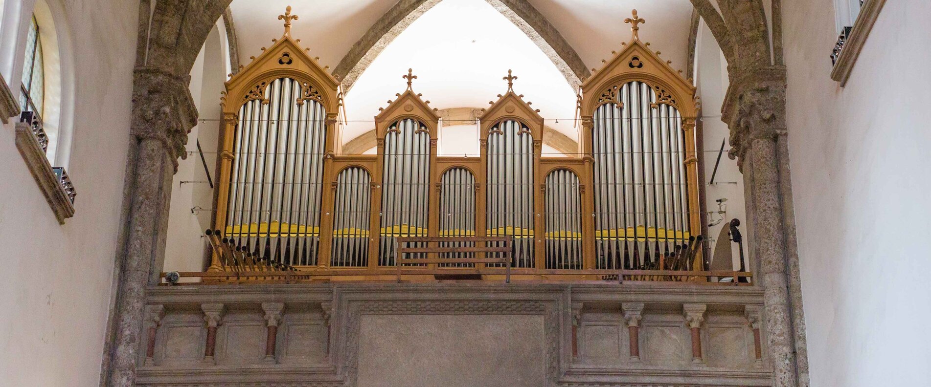 Eine Orgel in einer Kirche | © Arne Müseler