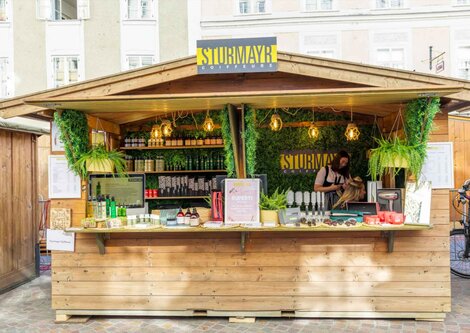 Sturmayr Stand am Salzburger Rupertikirtag | © Christoph Haid