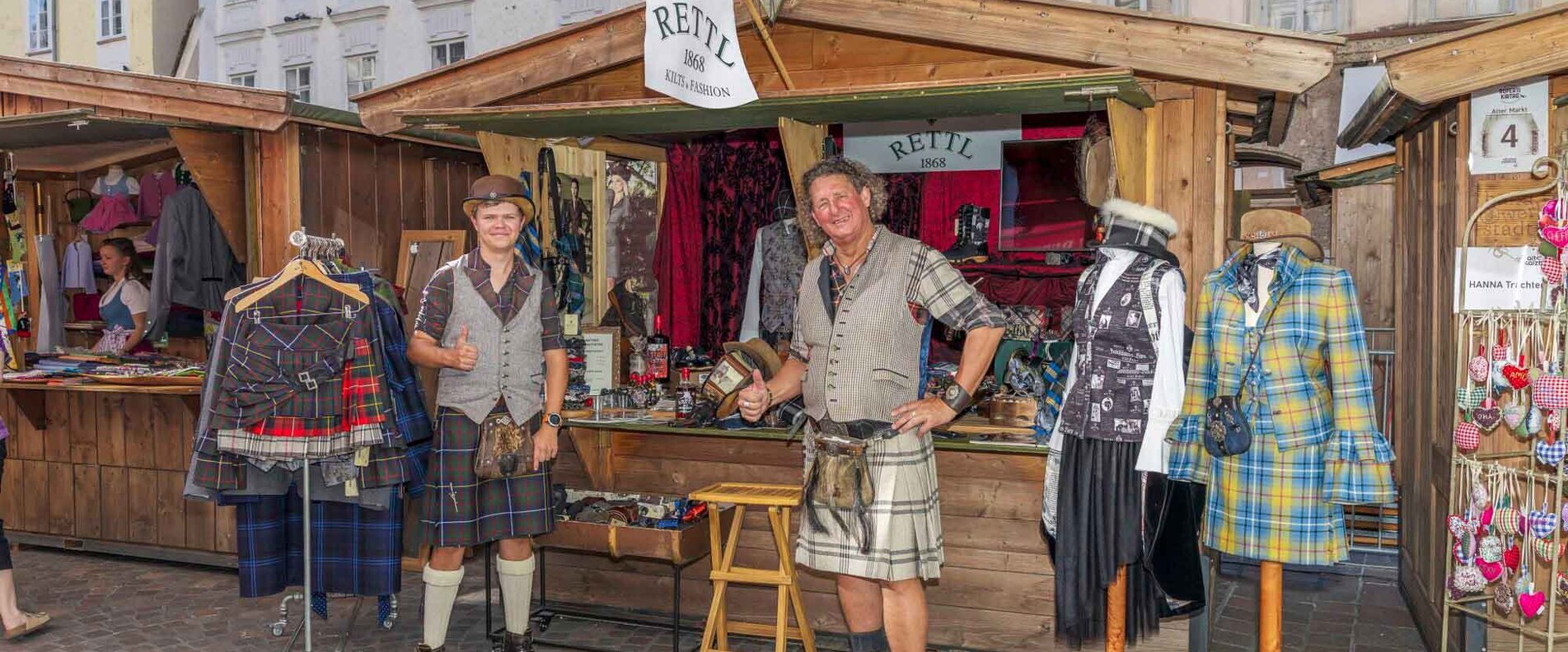 Rettl Stand am Salzburger Rupertikirtag | © Christoph Haid