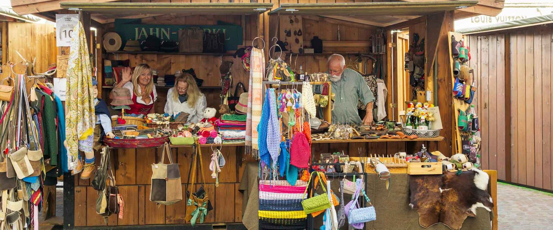 Praxmarer Jahn Markl Stand am Salzburger Rupertikirtag | © Christoph Haid