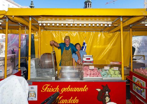 Herzerlstand Glier am Salzburger Rupertikirtag | © Christoph Haid