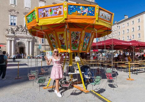 Kinderkettenfieger am Salzburger Rupertikirtag | © Christoph Haid