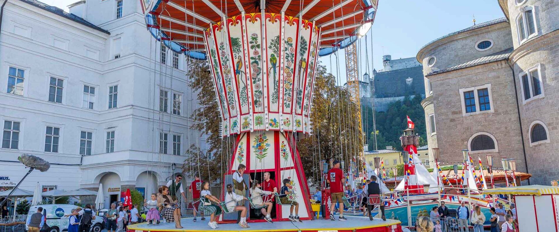 Kettenprater am Salzburger Rupertikirtag | © Christoph Haid