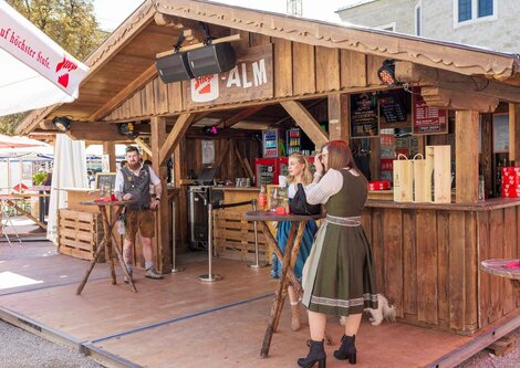  Stiegl Alm Stand am Salzburger Rupertikirtag | © Christoph Haid