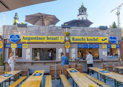  Augustinerbräu Stand am Salzburger Rupertikirtag | © Christoph Haid