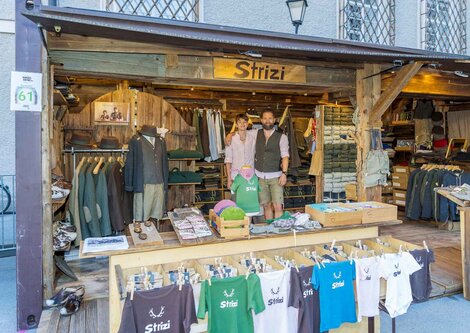 Strizialm Stand am Salzburger Rupertikirtag | © Christoph Haid