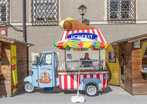 IceZeit Stand am Salzburger Rupertikirtag | © Christoph Haid