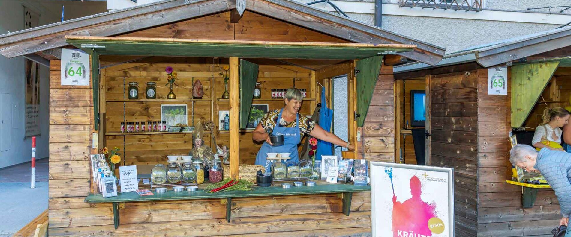 Offener Himmel Stand am Salzburger Rupertikirtag | © Christoph Haid