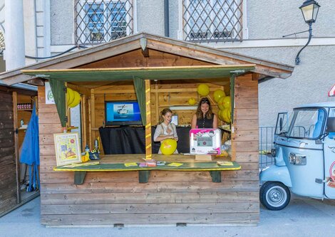 Antenne Salzburg Stand am Salzburger Rupertikirtag | © Christoph Haid