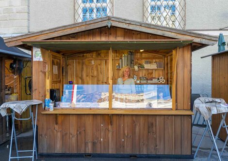 Brauchtumsgebäck Schneeweis Stand am Salzburger Rupertikirtag | © Christoph Haid