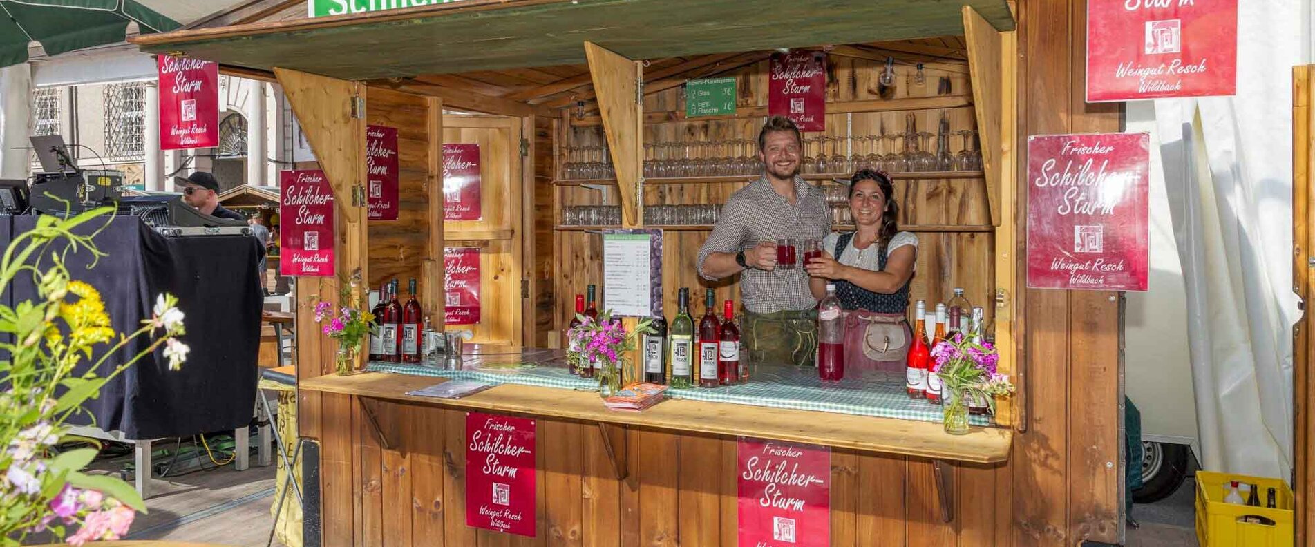 Steirische Spezialitäten Stand am Salzburger Rupertikirtag | © Christoph Haid