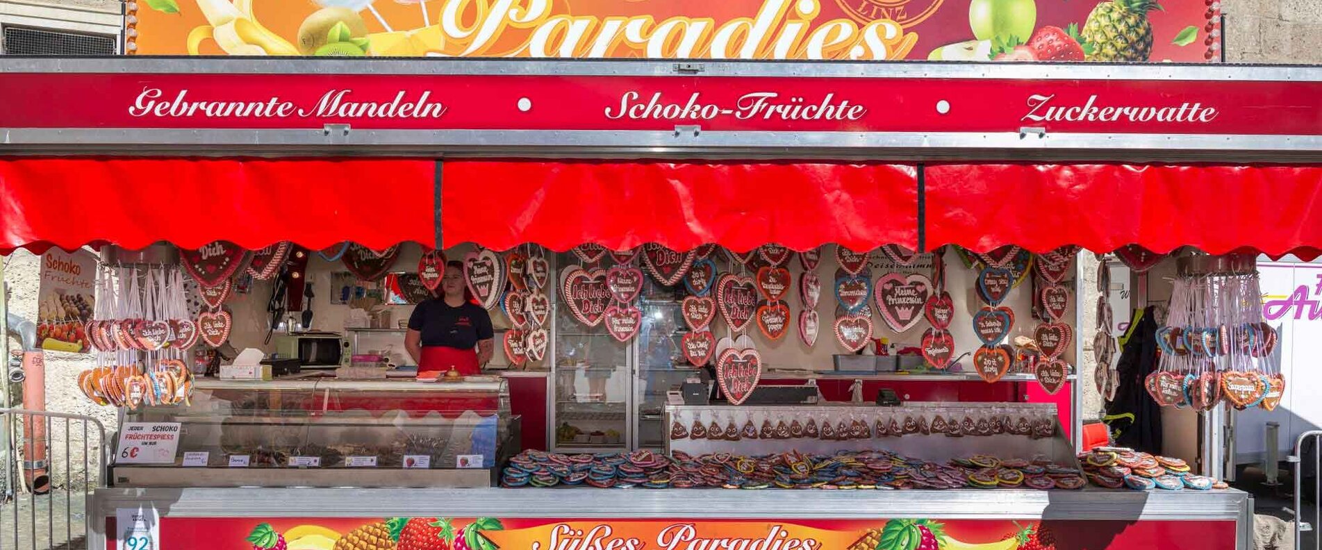 Süßes Paradies Stand am Salzburger Rupertikirtag | © Christoph Haid