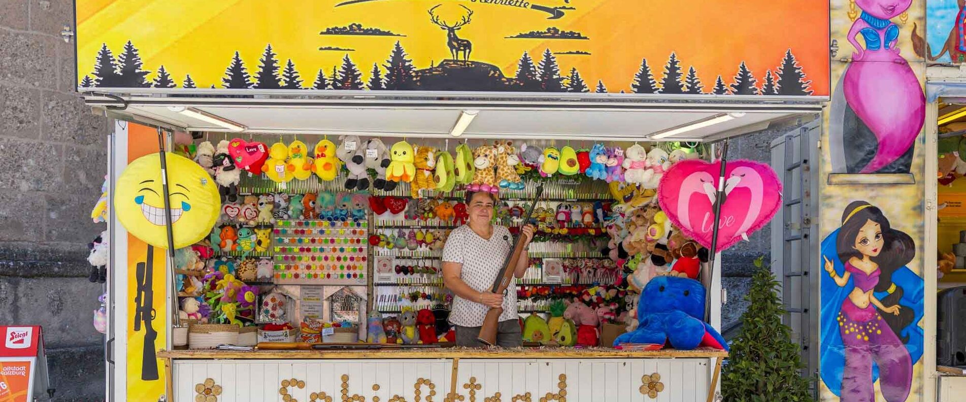 Schützenstand am Salzburger Rupertikirtag | © Christoph Haid