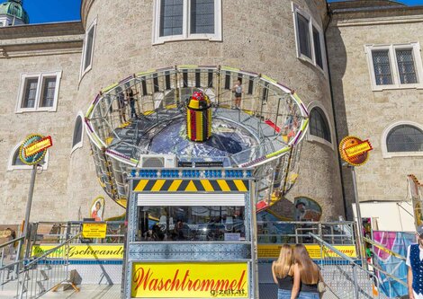 Waschtrommel am Salzburger Rupertikirtag | © Christoph Haid