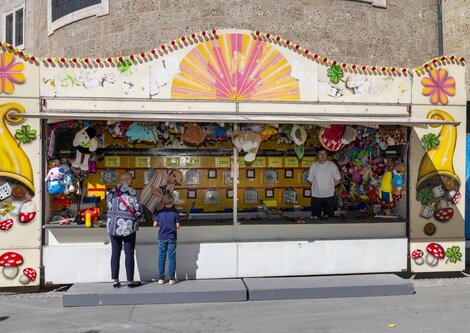 Schießbude Stand am Salzburger Rupertikirtag | © Christoph Haid