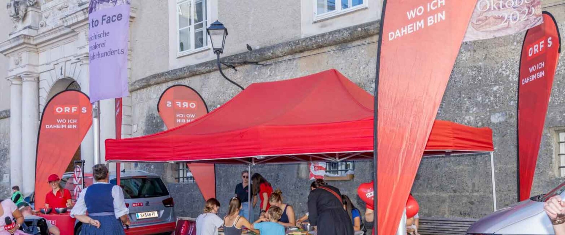 ORF Stand am Salzburger Rupertikirtag | © Christoph Haid